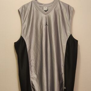 Silver "Vintage Jordan Basketball Set w/ Shorts"